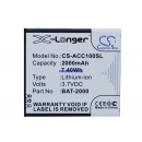 Аккумулятор для Acer Liquid C1 2000 mAh