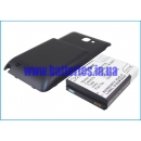 Аккумулятор для Samsung Galaxy Note Усиленный с темно синей крышкой 4500 mAh